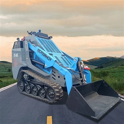 Mini carregador sobre oruga